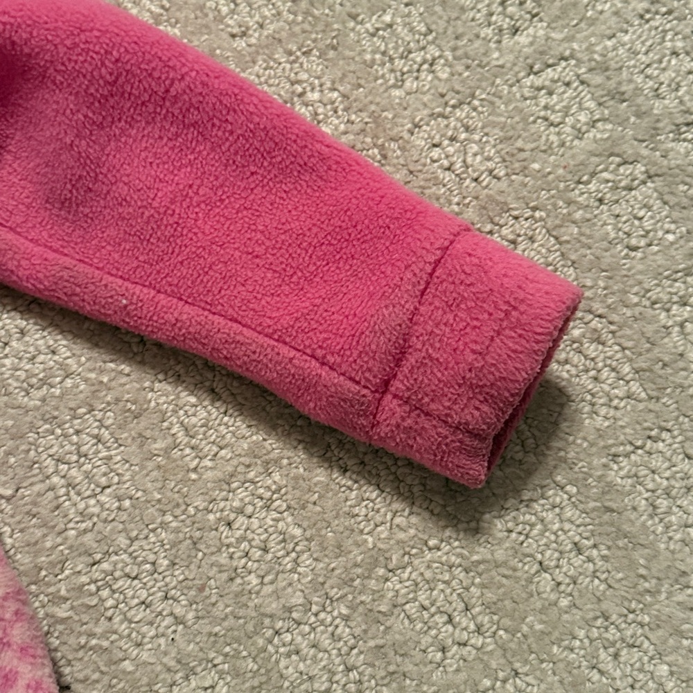 Columbia Pink Patterned Fleece Jacket - Picture 4 of 4